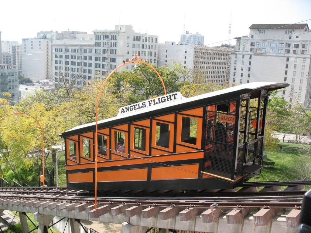 Angels Flight railway Los Angeles California