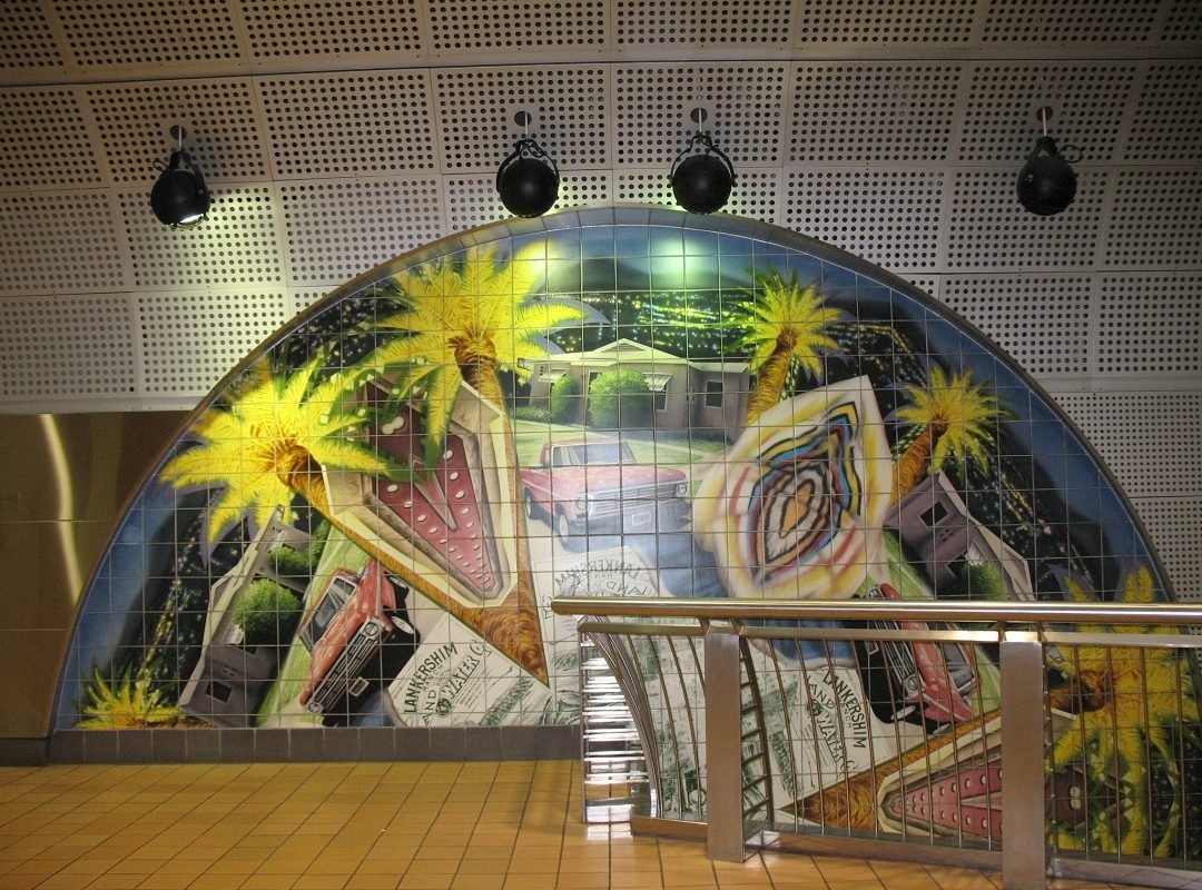 history of San Fernando Valley Metro station