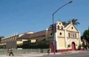Our Lady Queen of the Angels church also called La Placita (The Plaza)