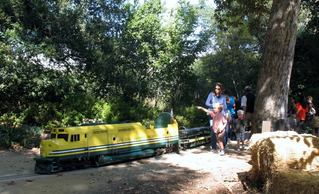 Descanso GArdens childrens train