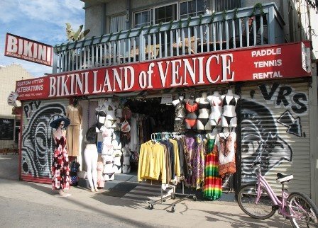 Oh those gorgeous bodies!  Muscle men and bikini girls in Venice California