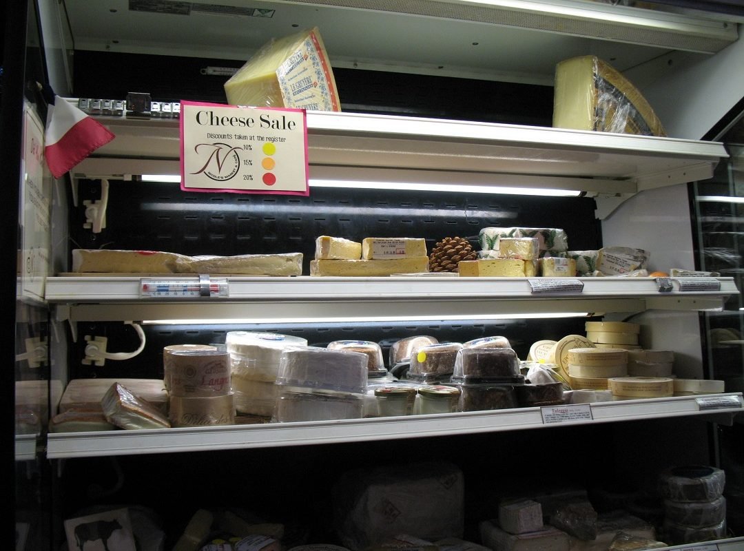 Cheese and butter at Nicole's