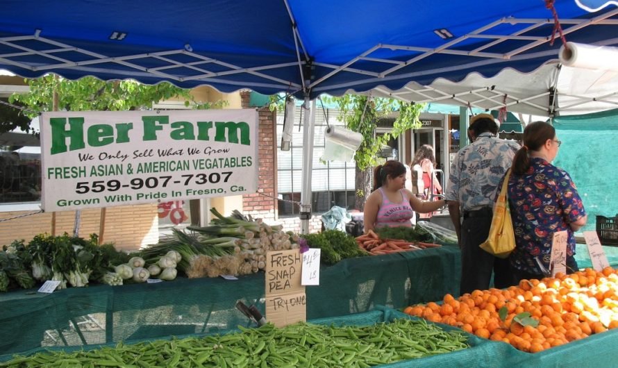 More than organic veggies at the Montrose Harvest Market. Eat dates! Buy art!