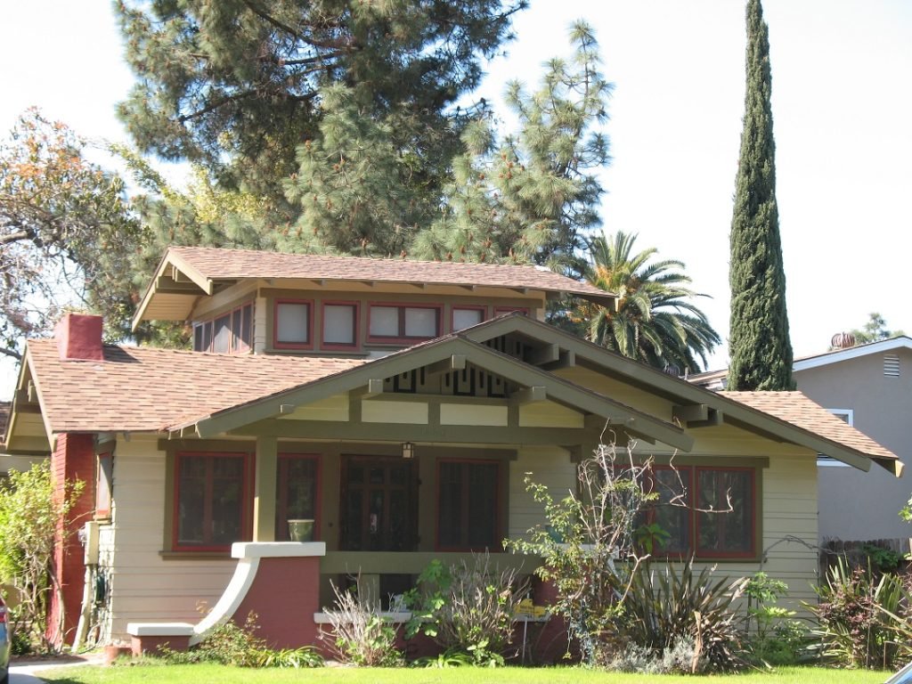 California CRaftsman home Angelino Heights Los Angeles