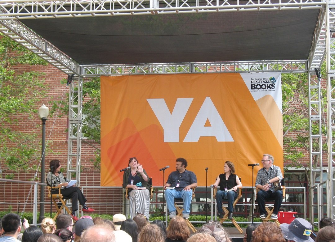Young ADults authors on stage Book Festival 2014