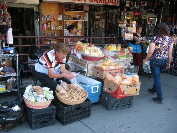 Photos of the informal Street Market on Alvarado in Los Angeles–a world apart from Hollywood glamour!