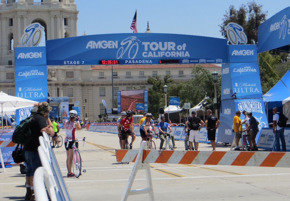 Finish Line Amgen Tour of California