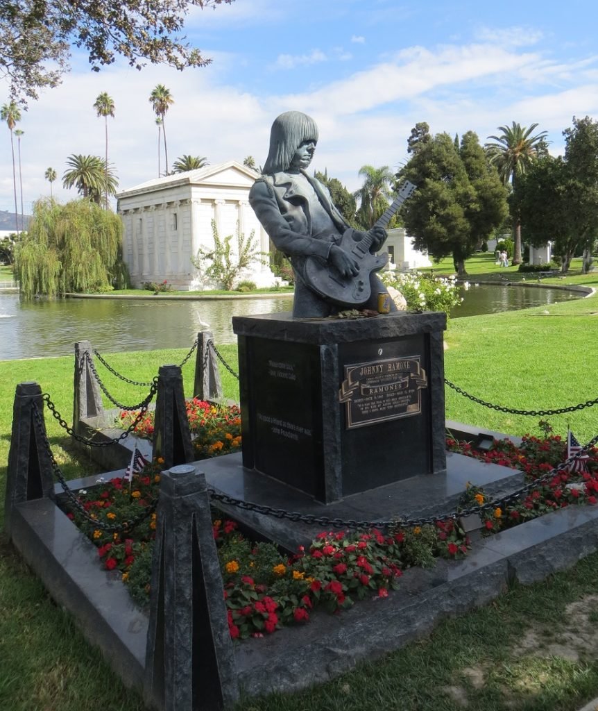 Johnny Ramone memorial statue