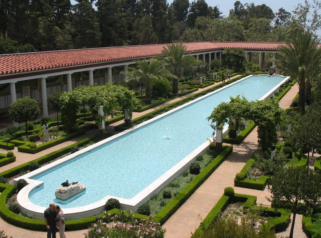 Outer peristyle Getty Villa Malibu