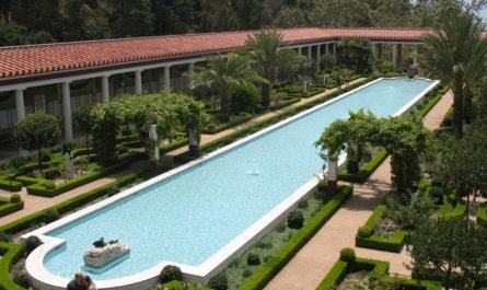 Outer peristyle Getty Villa Malibu