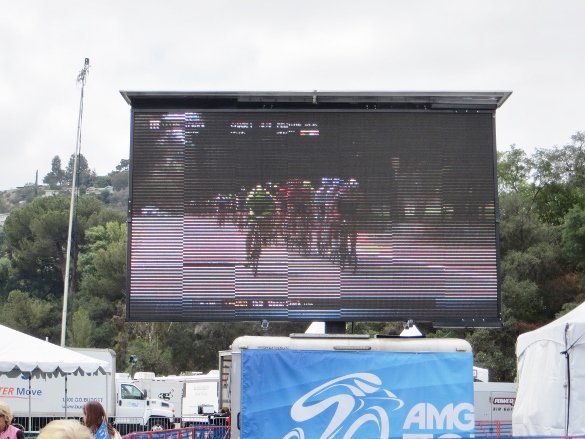tour of california on big screen tv