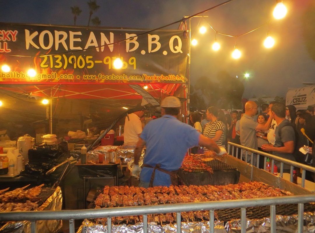 Korean BBQ at 626 Night Market