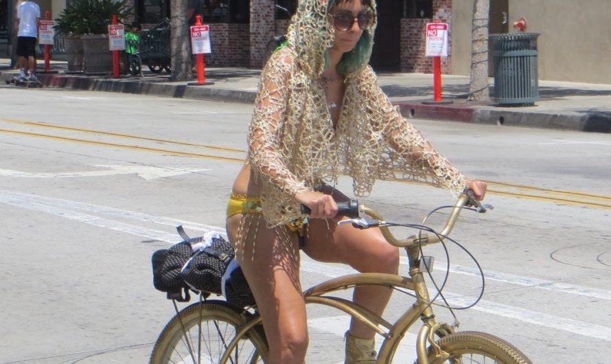 Cycling to the beach, painting a bus, playing an ecello at CicLAvia Culver City