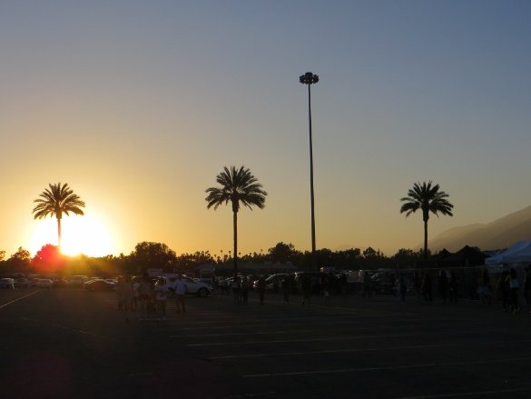 Sunset at the 626 Night Market