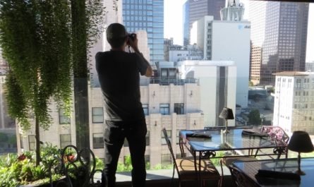photogra[hing Los Angeles hi rise buildings