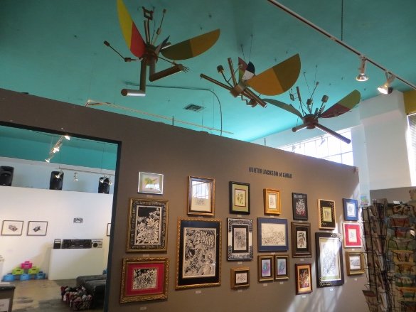 Mobiles at Boombox Creators show
