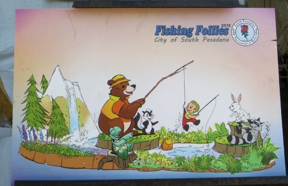 official picture of South Pasadena float