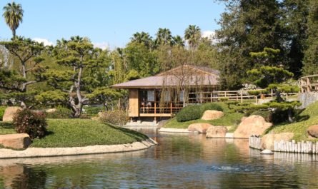 Japanese garden at Tillman Water Reclamation