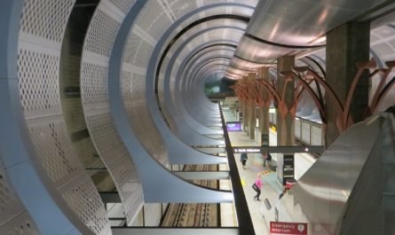 Metro station at Hollywood and Highland