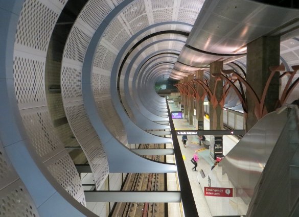 Hollywood Underground at the Metro stations