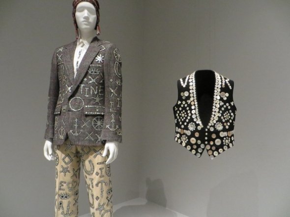 After Mapplethorpe nudes comes men’s clothing during the last 300+ years