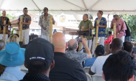 Venezuelan drum band
