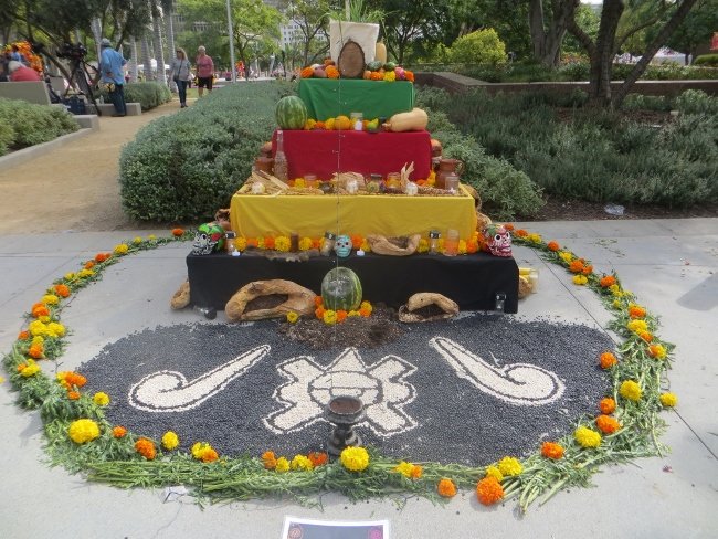 south central farmers los angeles altar