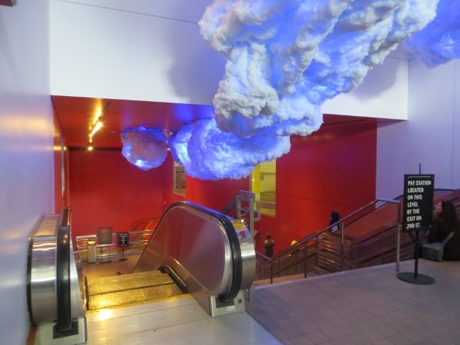 See the Nimbus performance at Disney Hall with clouds, lightning, bell ringers