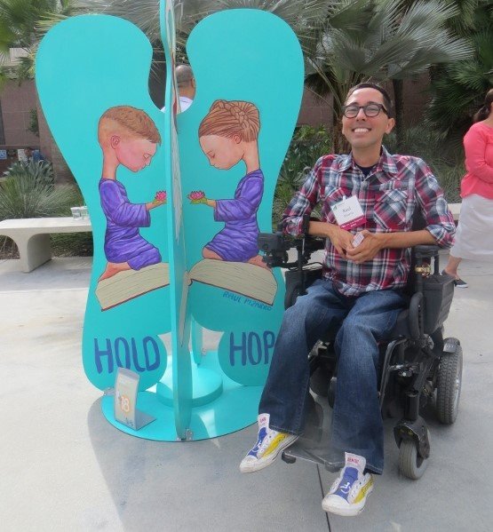 angel art at Grand Park 2016
