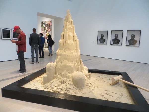 Mayan censors, German angels and sandcastles at LACMA