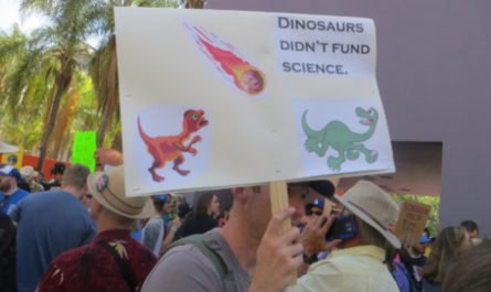 Dinosaurs didn't fund science