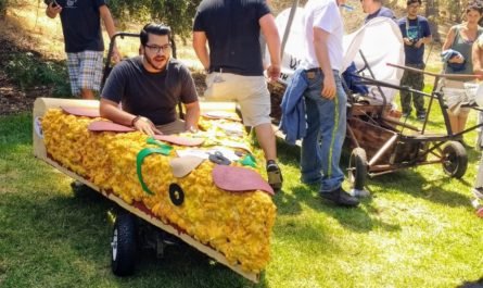 pizza slice soap box racer
