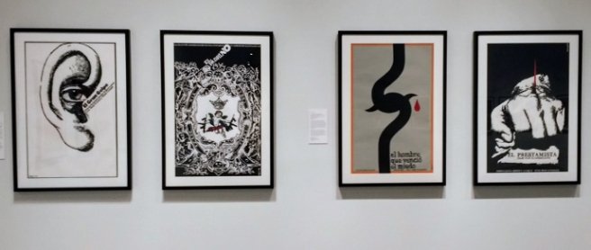 Cuban film posters from the Castro era at the Pasadena Museum of California Art