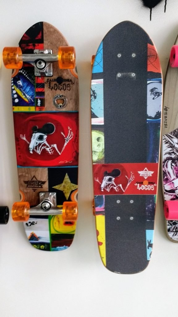 mouse ears locos skateboard 2017
