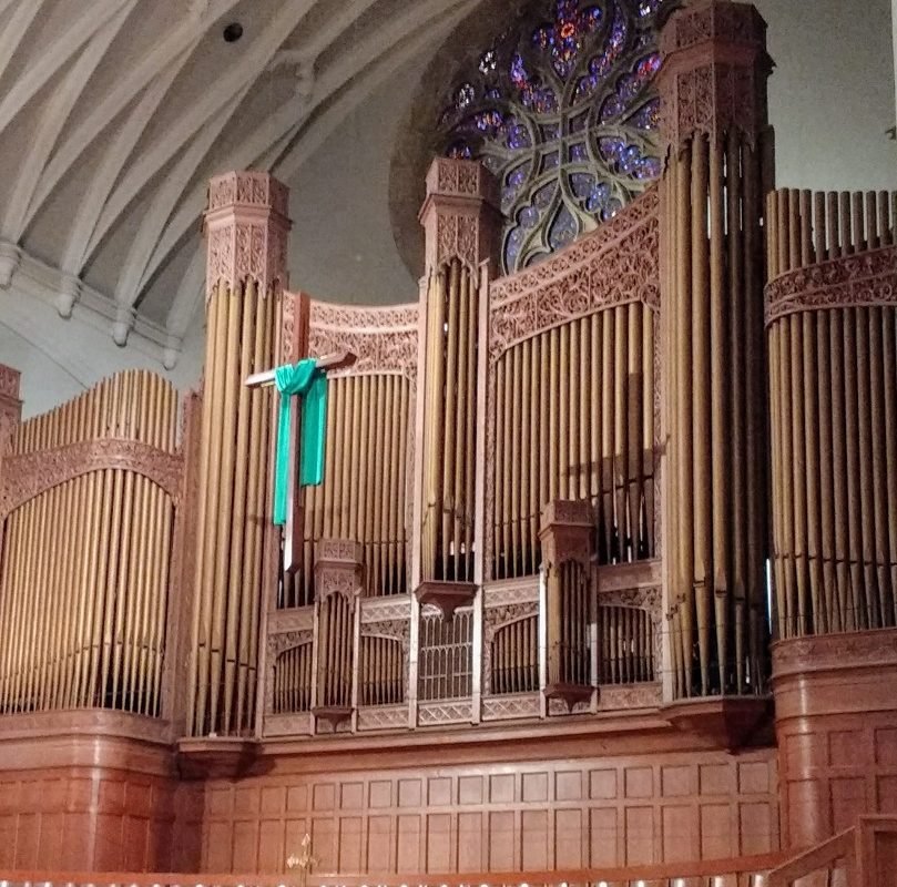 United Methodist church organ Pasadena 2017