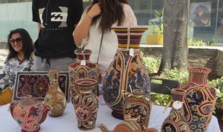 carpet vases Burbank Art Fair 2018