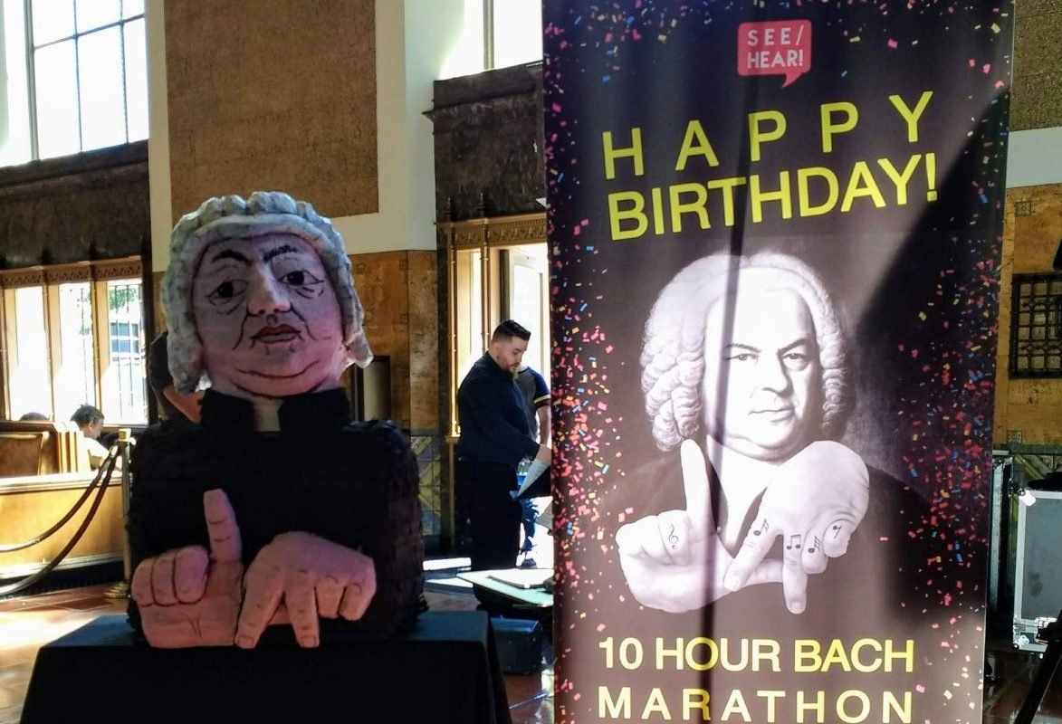 Bach festival poster Union Station